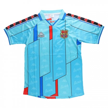 Barcelona 1996-97 Retro Venkovní - Fotbalové Dresy (S/S)